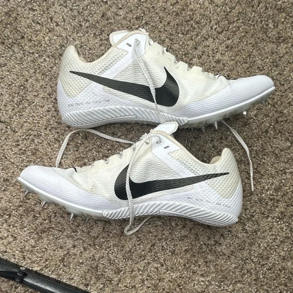 Brand new Nike Zoom Rival Sprint Track &Field Shoes White Black... - Picture 3 of 7